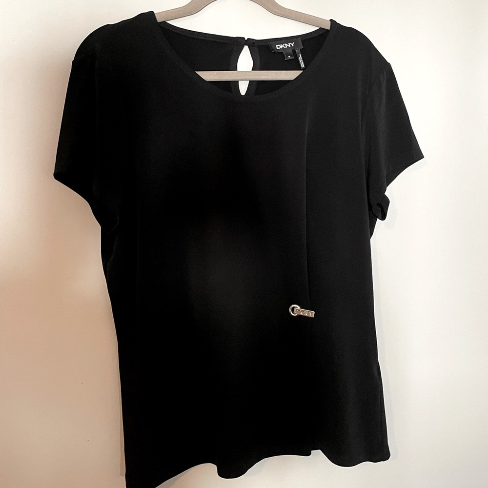 DKNY Short Sleeve Blouse